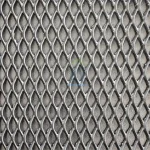 ตะแกรงเหล็กฉีก ตกแต่งผนัง รั้วบ้าน สไตล์ลอฟท์ ลายข้าวหลามตัด สวย ทนทาน - Expanded Steel Mesh Sheet with standard diamond pattern for fencing, facade, and loft style decoration.