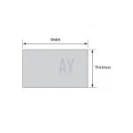 เหล็กแผ่น ขนาด - ay contento