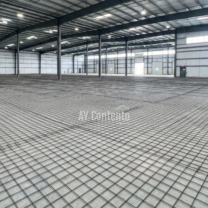 6mm wire mesh flooring for warehouses and industrial factories. Solid steel construction, capable of supporting the weight of machinery.