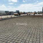 ไวร์เมช 9 มิล ปูถนนคอนกรีต โครงการก่อสร้างขนาดใหญ่ รับแรงกดอัดรถบดถนนและเครื่องจักรหนัก