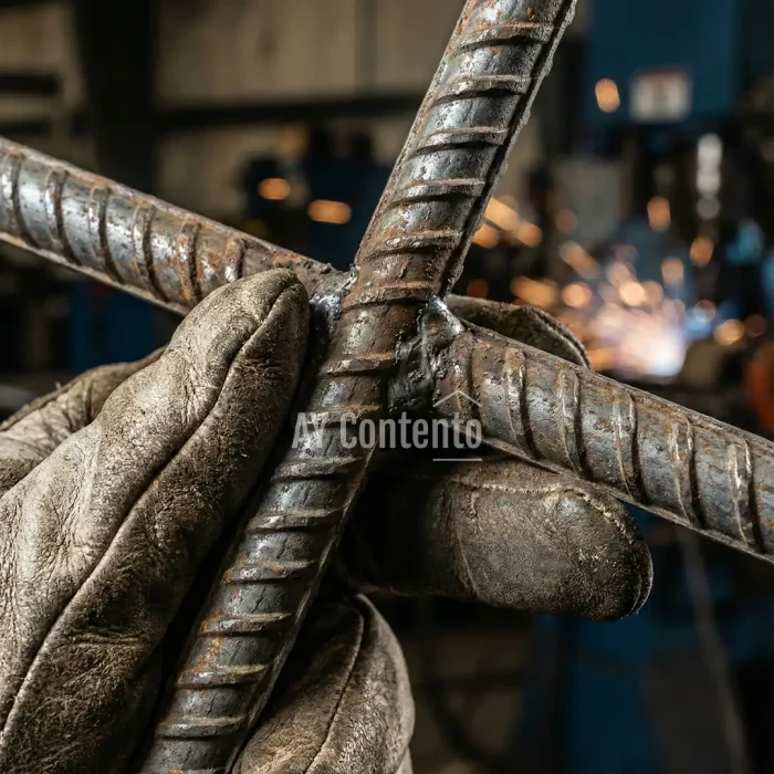 12 mm ribbed wire mesh, grade SD40/SD50, with strong welds, for large-scale infrastructure projects.