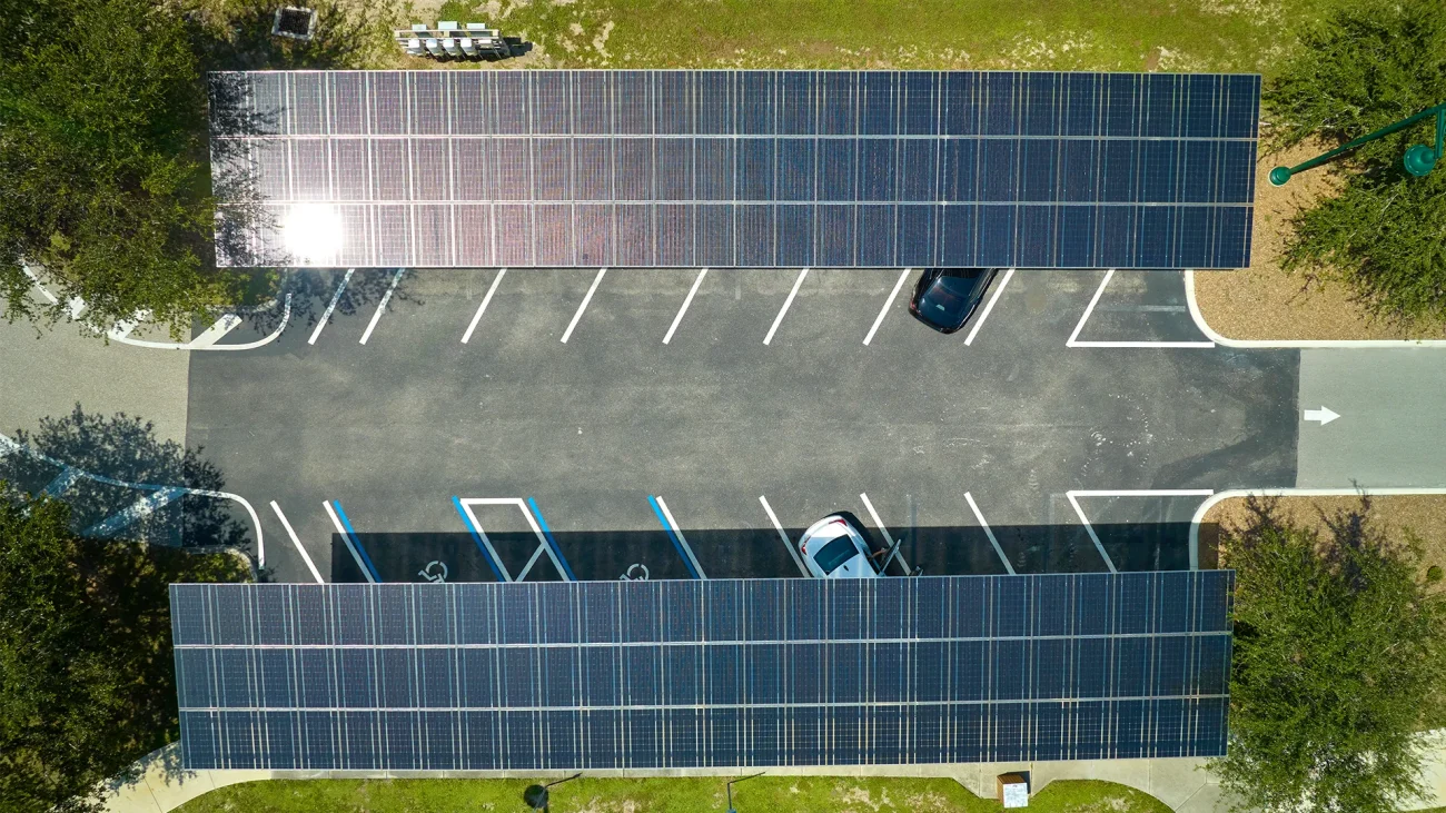 Solar Carport หลังคาโรงรถโซล่าร์เซลล์
