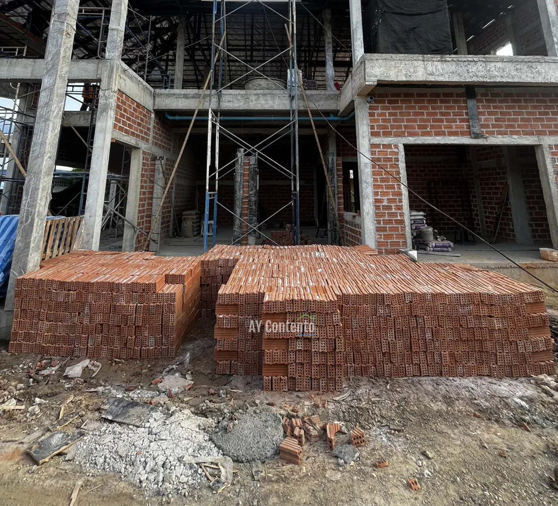 [Delivery Review] 6,500 8-hole clay bricks, Nonthaburi (Sai Noi).